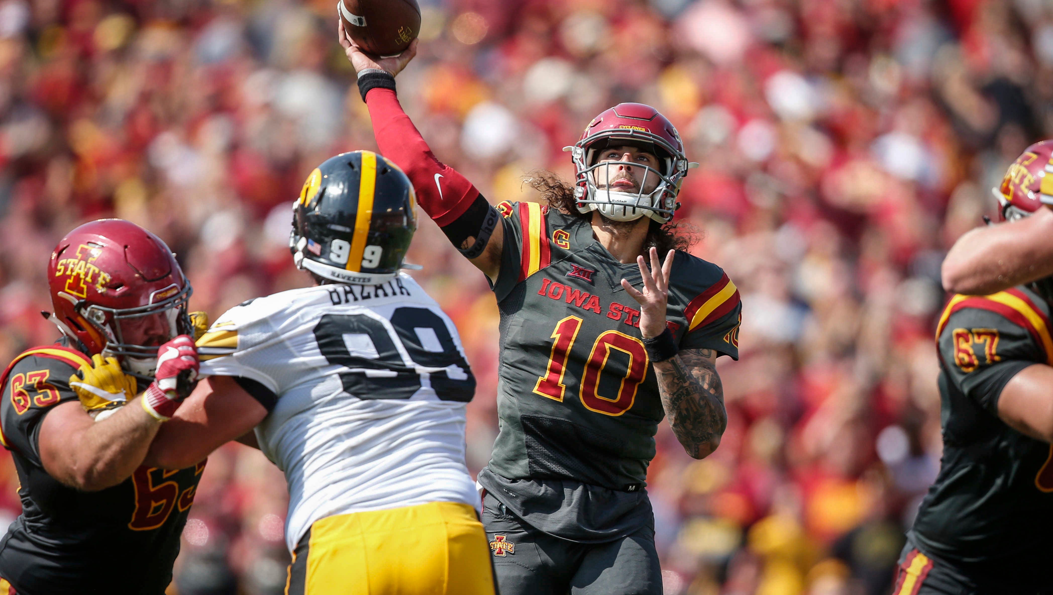 Iowa State Qb Jacob Park S Real Life Drama Trumps All Else On The