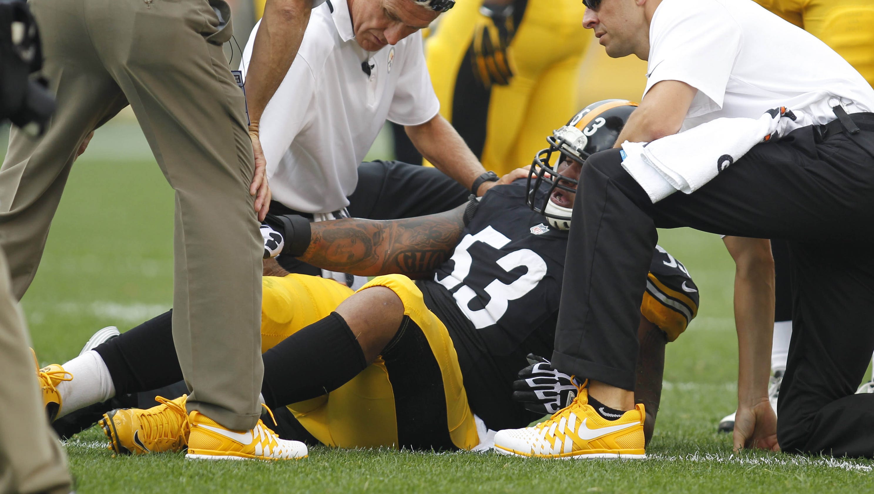 NFL injury roundup Steelers lose C Pouncey, LB Foote