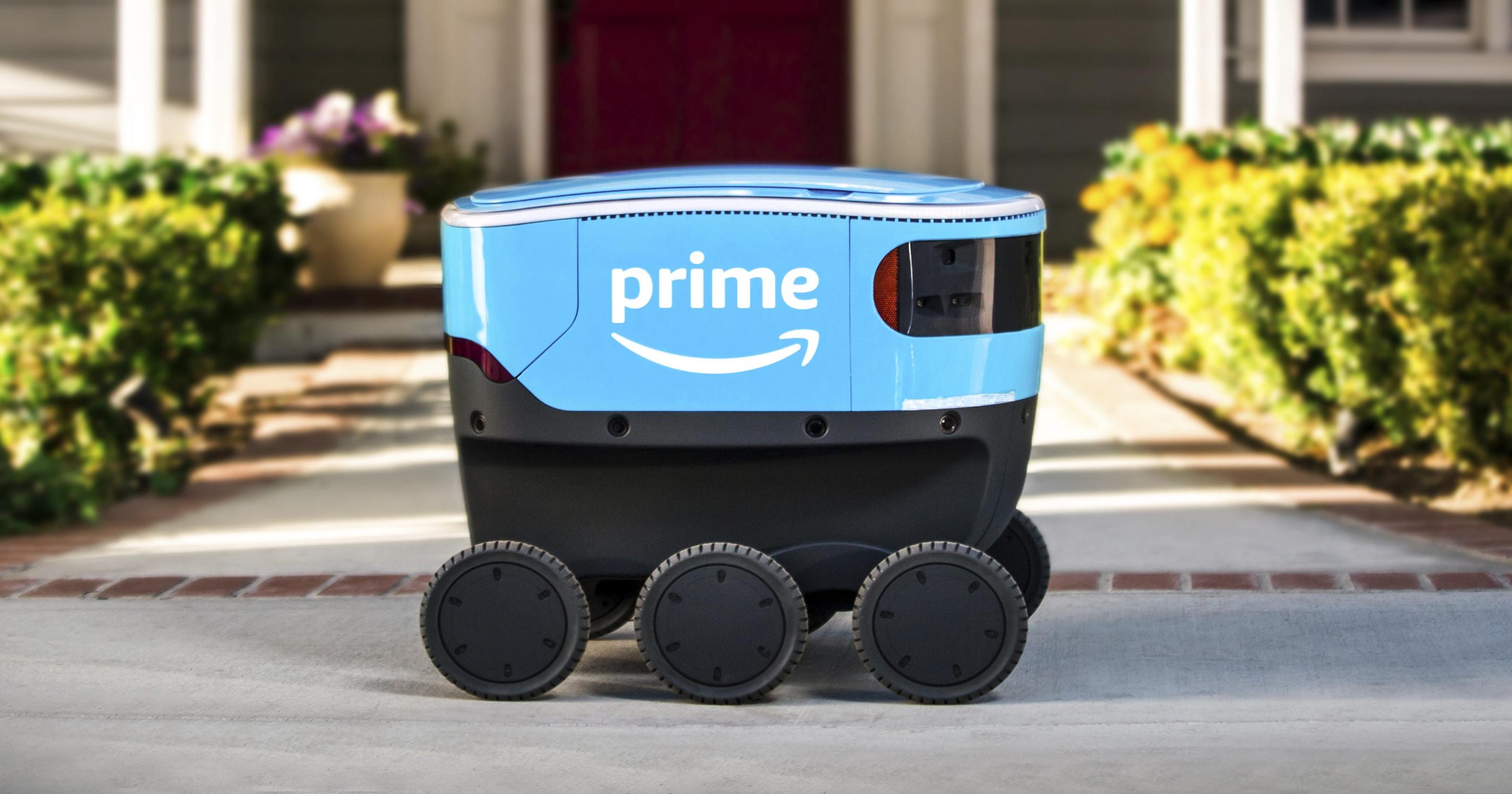 Amazon testing delivery by self-driving robots