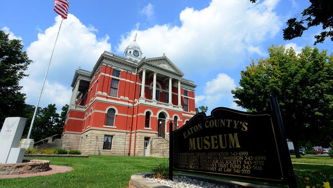 The 1885 Eaton County Courthouse, pictured Aug. 17, has become home to ghost stories and lore.