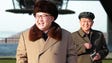 Kim Jong Un, left, Supreme Commander of the Korean