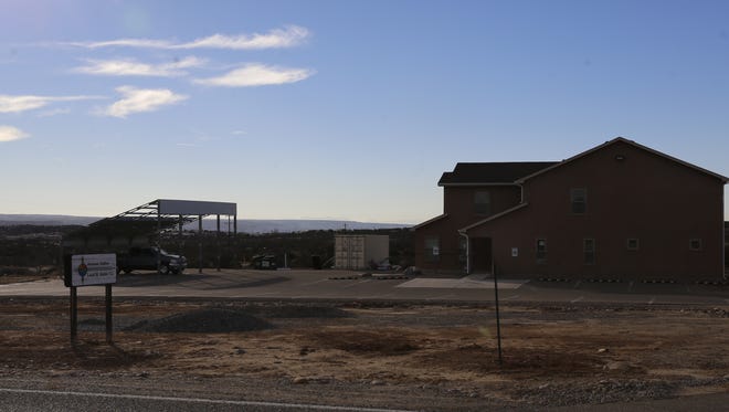 The AV Water Co.offices are pictured Wednesday in Crouch Mesa.