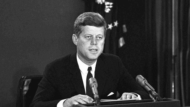 President John F. Kennedy in 1962.