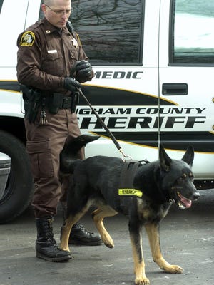 A fundraiser for the Ingham County Sheriff's Office's K-9 unit will be held next month