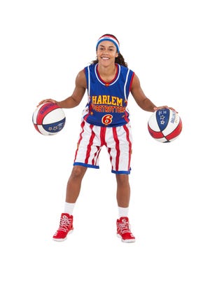 Hoops Green and the rest of the Harlem Globetrotters will play at Kellogg Arena Jan. 19.