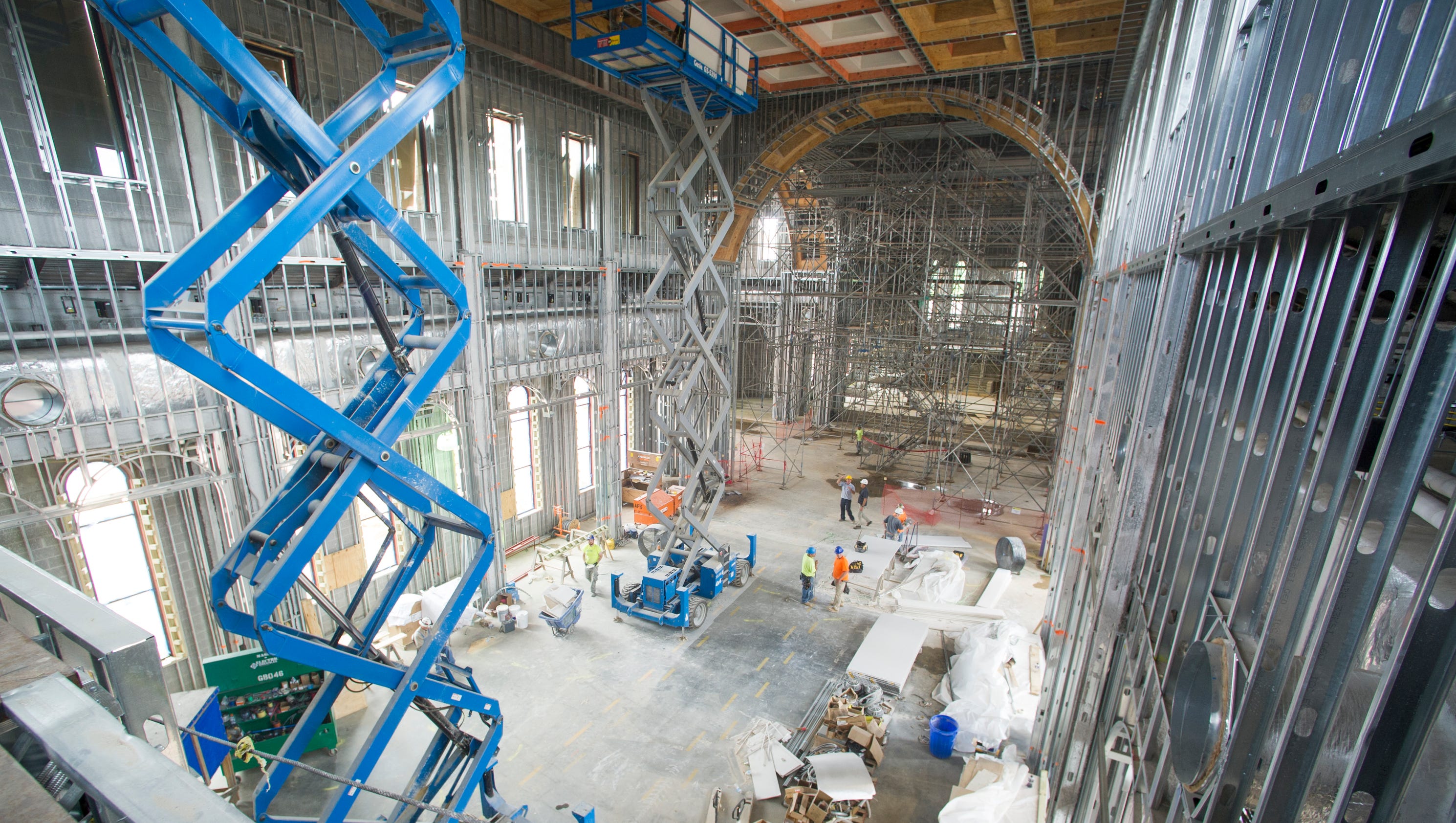 Building a landmark: New Catholic cathedral is 'sacred space'