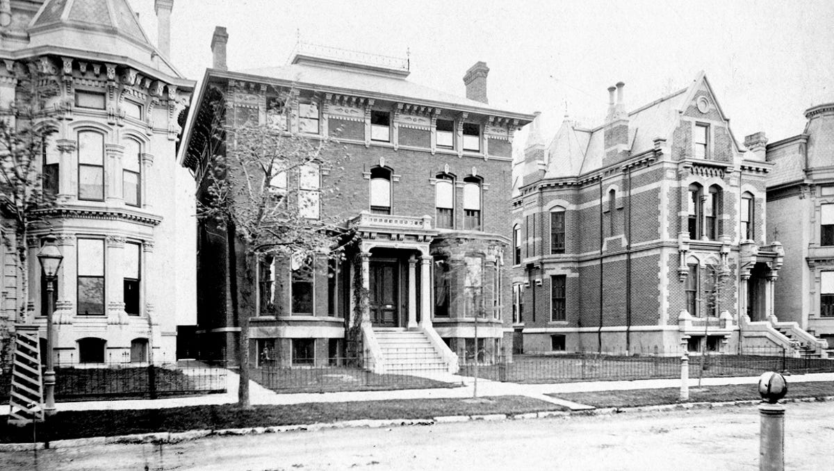 Detroit S Brush Park Then And Now