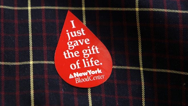 The New York Blood Center will host a blood drive in Congers with Sen. David Carlucci.