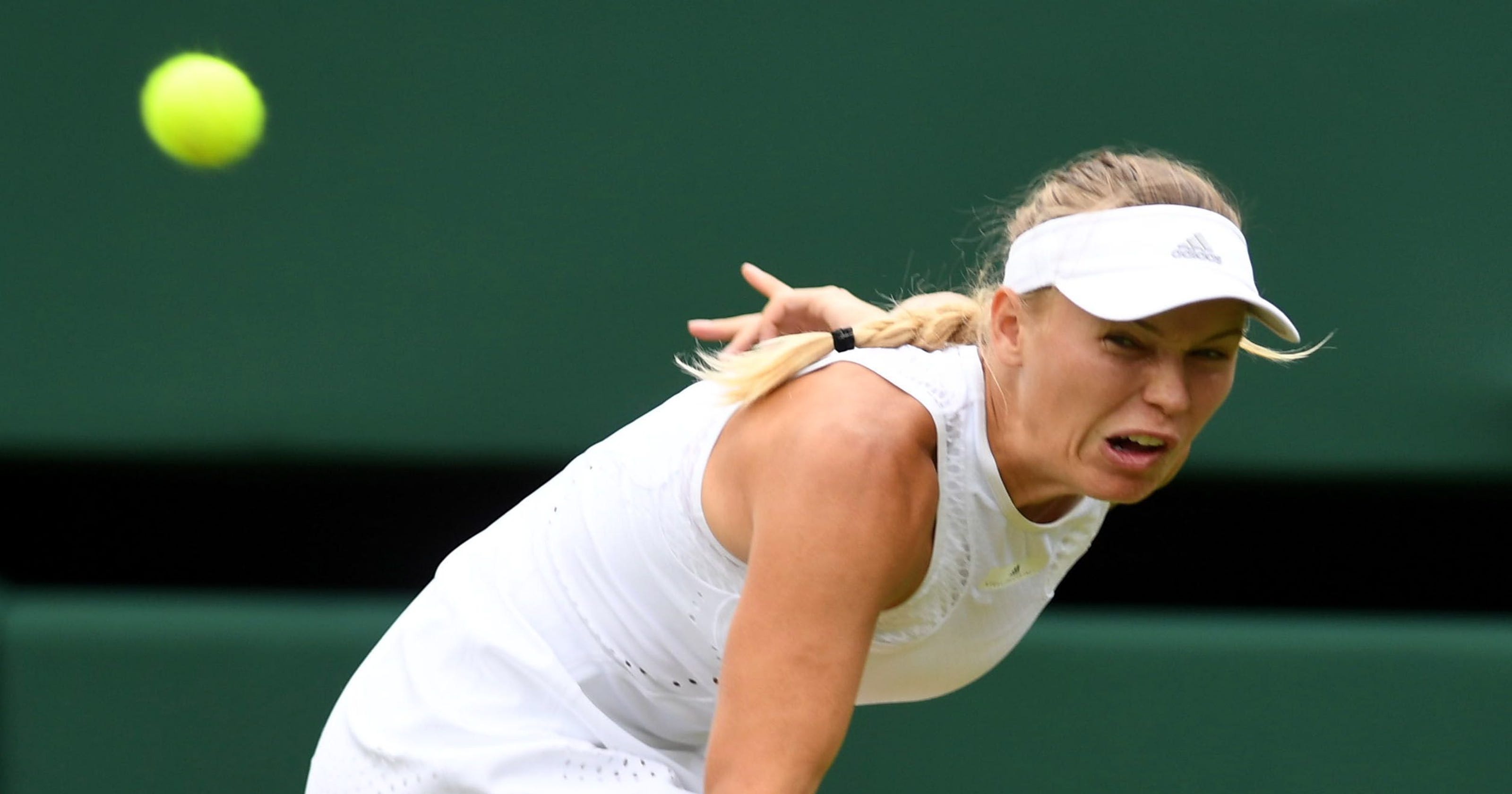 2018 Wimbledon Caroline Wozniacki ousted in second round