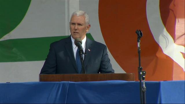 Pence at March for Life: 'Life is winning again'