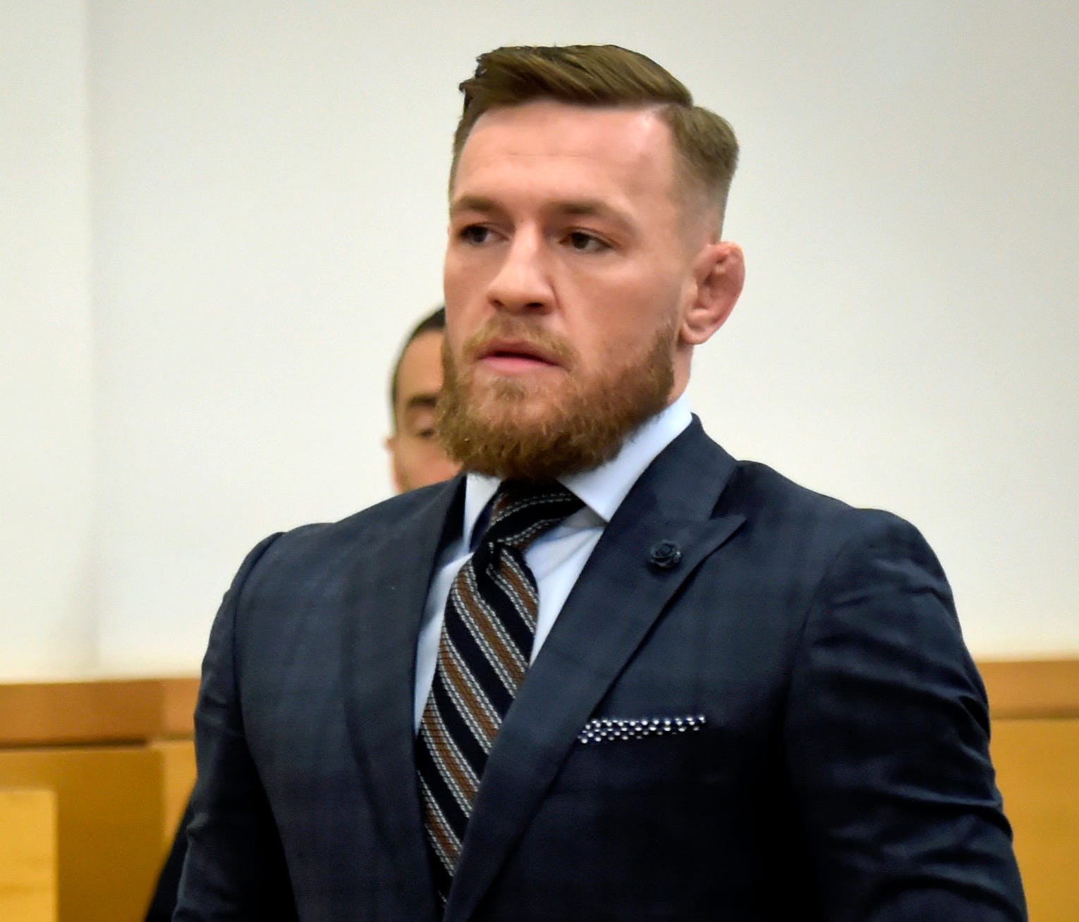 Conor McGregor appeared in court on Thursday.