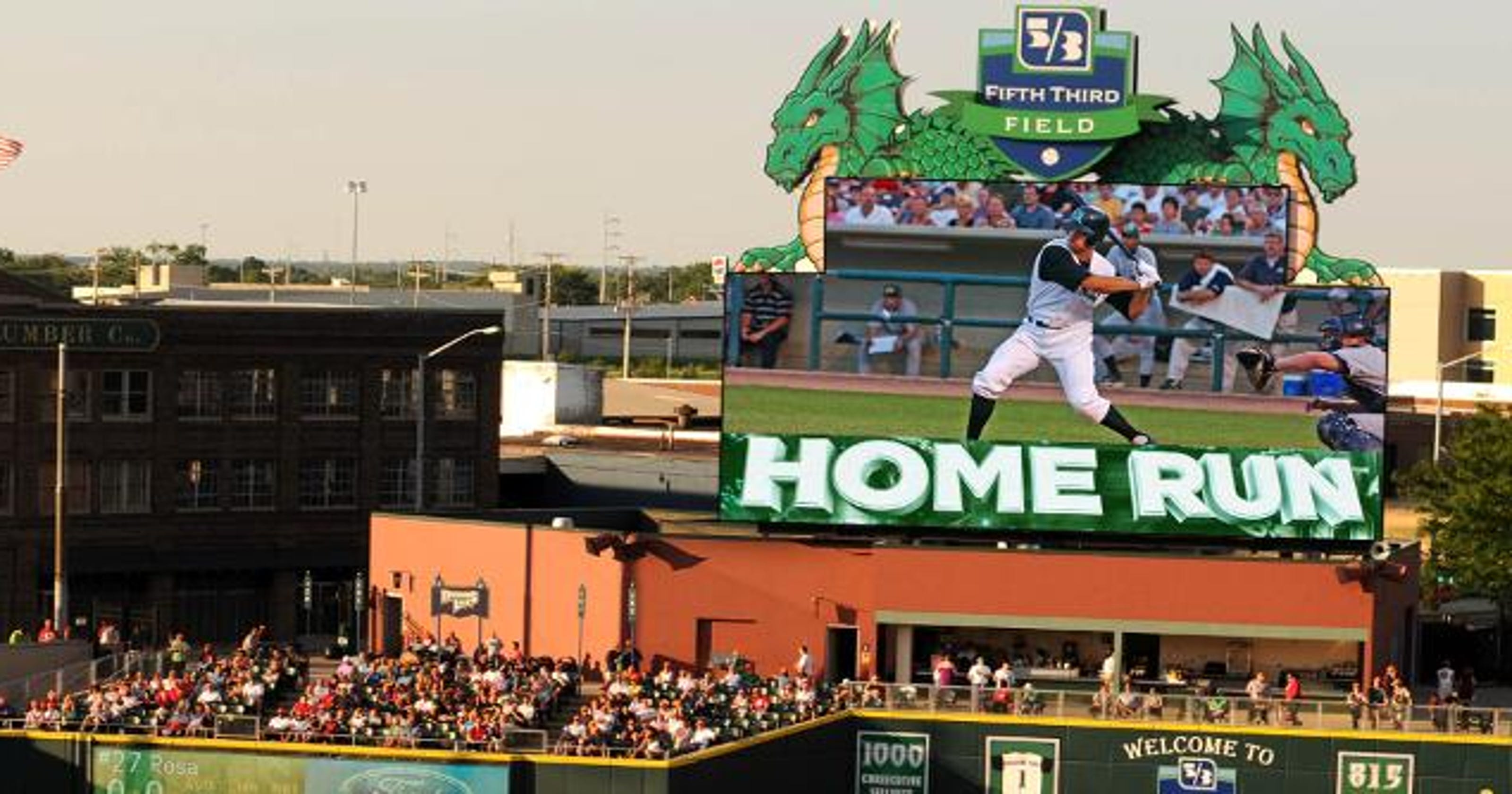 Dayton Dragons getting giant HD video board