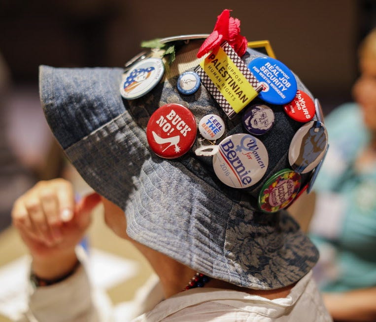 At the Democratic National Committee Winter Meeting in Atlanta.