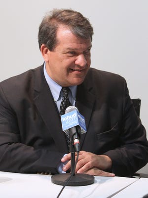 State Sen. George Latimer discusses his concerns with New York’s implementation of Common Core during a 2013 meeting with the Editorial Board.