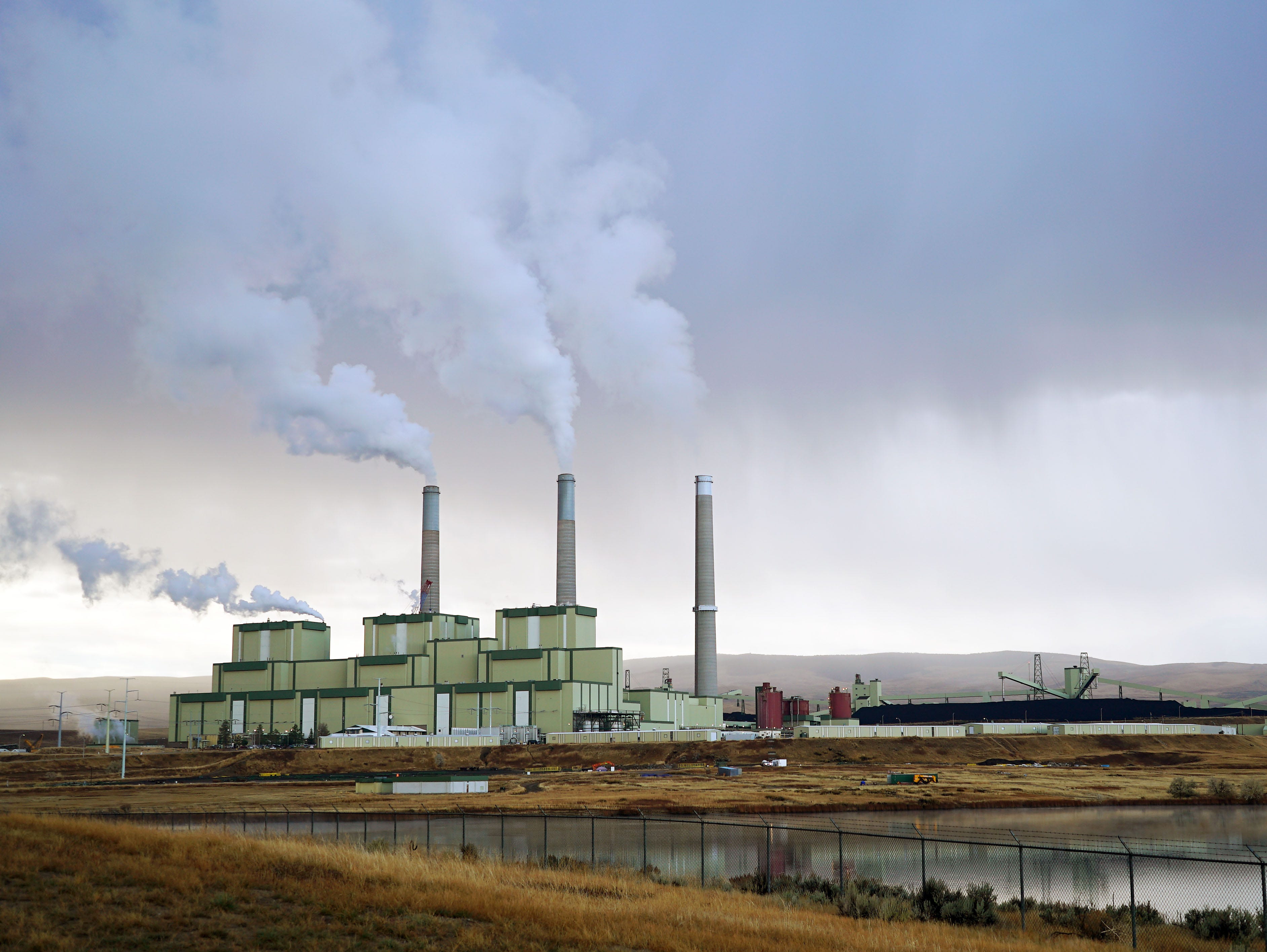 Craig Station, near Craig, Colo, one of the largest coal-fired power plants in the West, burns coal mined from leased Bureau of Land Management to generate electricity for several states, including Colorado.