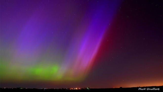 Northern Lights Obscured By Clouds In Lower Hudson Valley Northern Lights Obscured By Clouds In Lower Hudson Valley