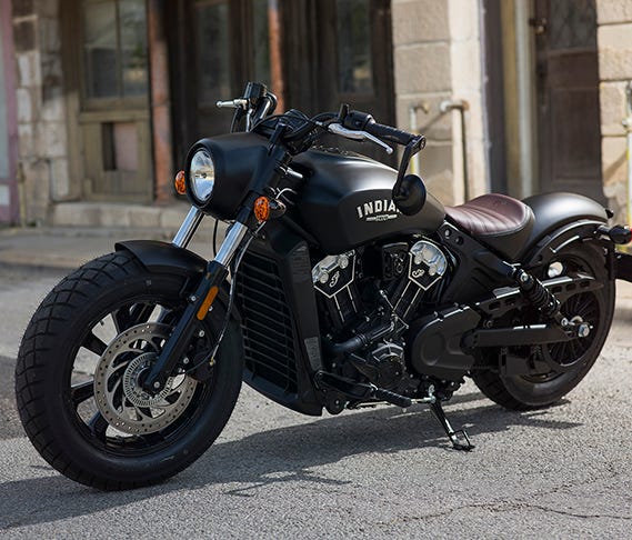 The Indian Scout Bobber.