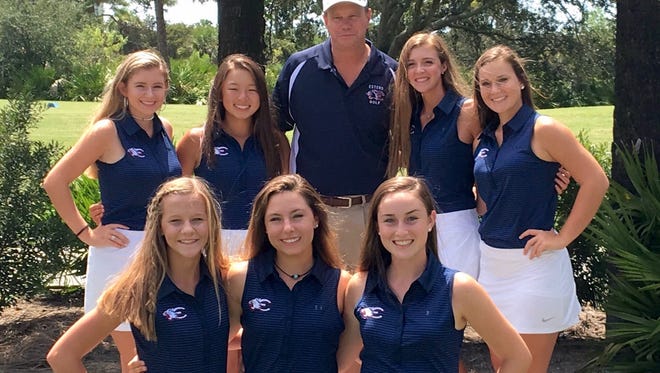 The Estero girls golf team, led by coach Norm Heyboer, has its sights set on the upcoming district, regional and state tournaments.