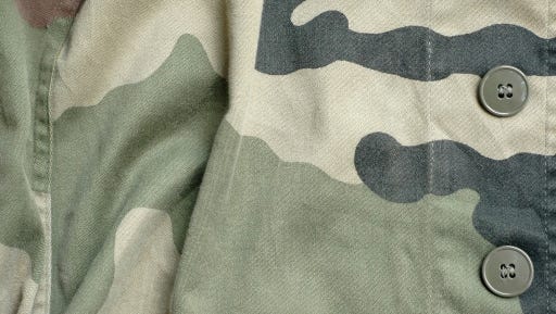Military fabric pattern