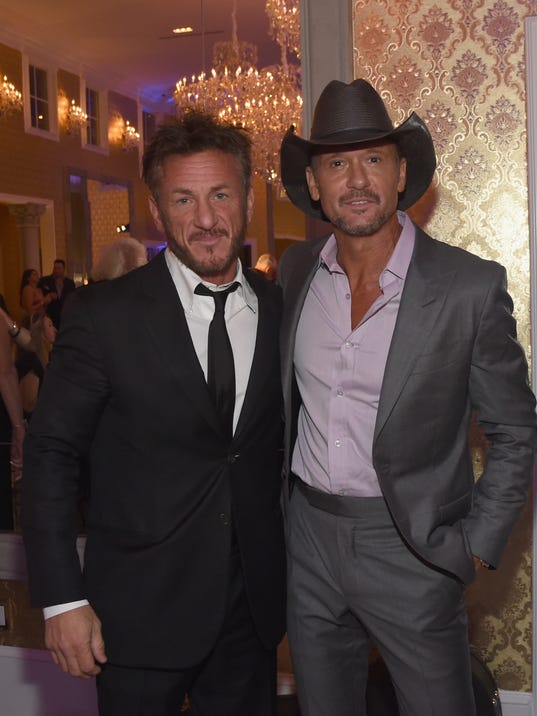 Tim McGraw, Sean Penn team for Nashville house party