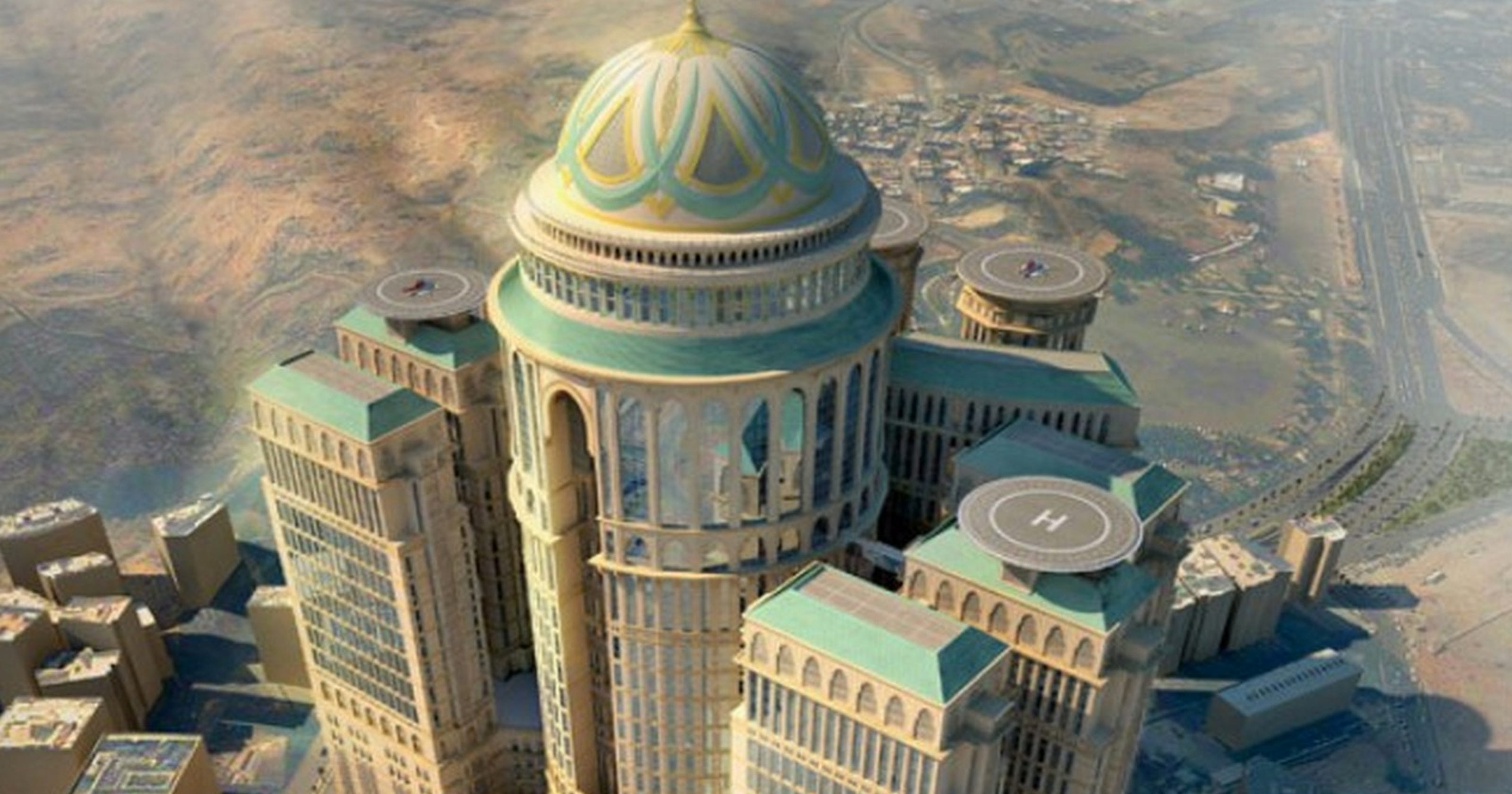 Mecca soon to host the world's largest hotel