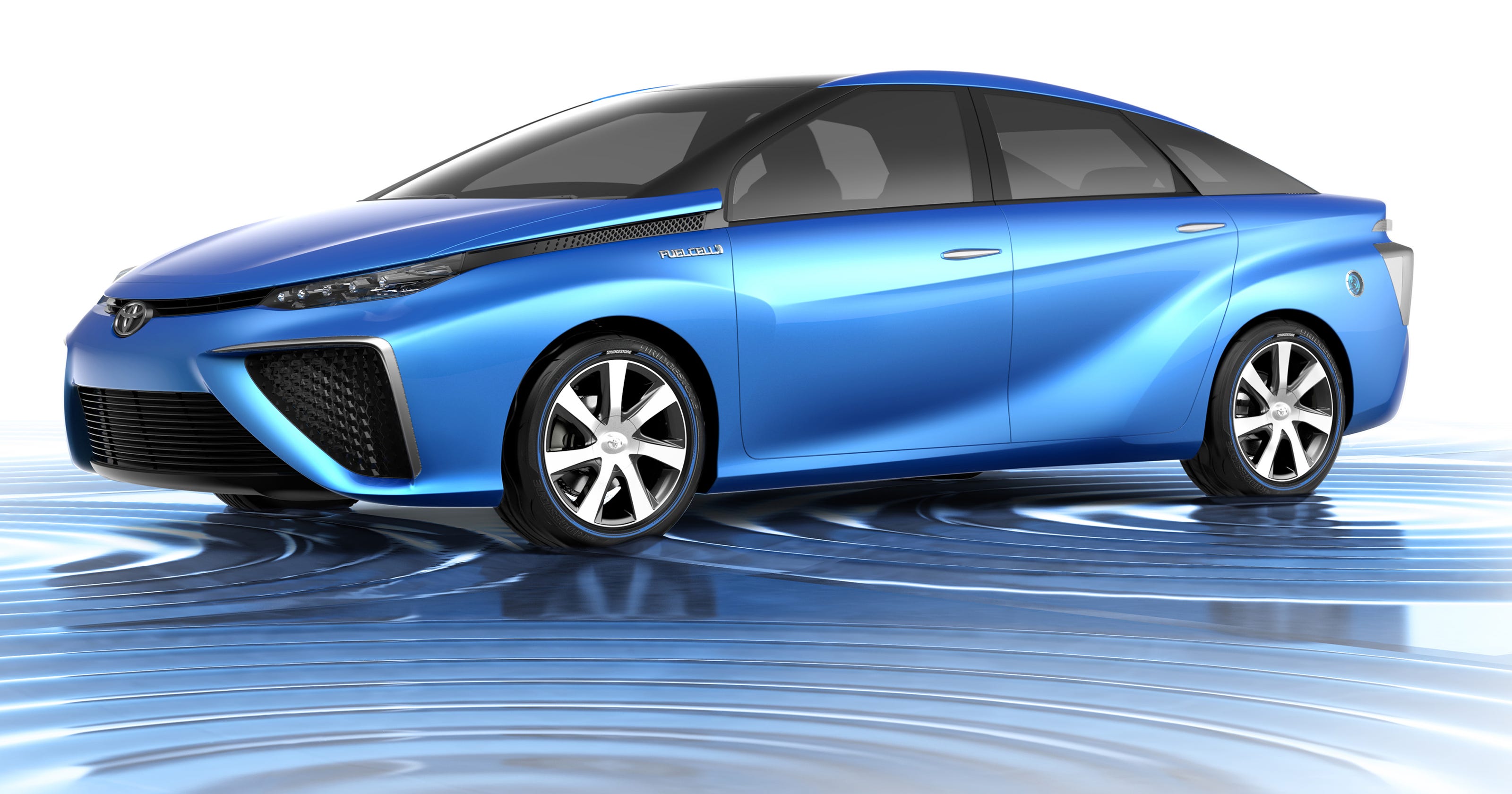 Ces 2014 Toyota Says Fuel Cell Car Has 310 Mile Range