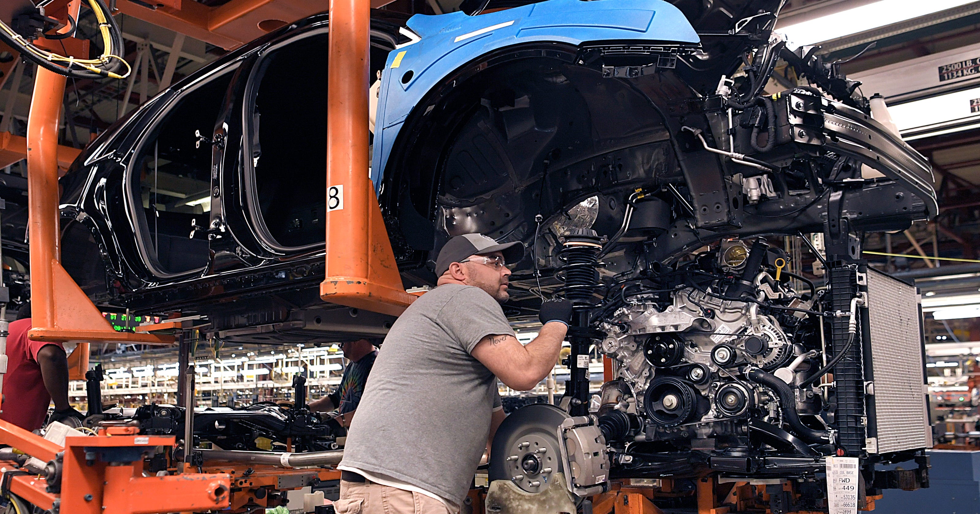 Amid GM layoffs, plants closing Third car added to Tennessee plant