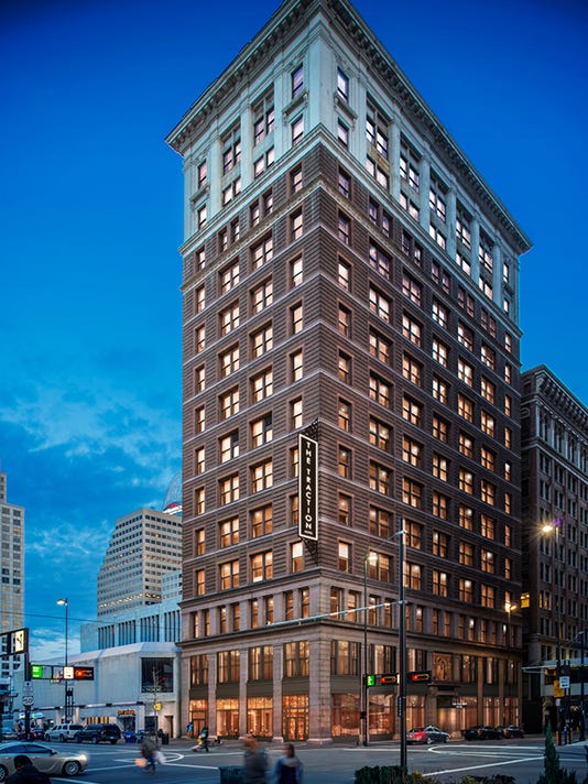 Kimpton Hotels is planning to convert the historic Traction Building at