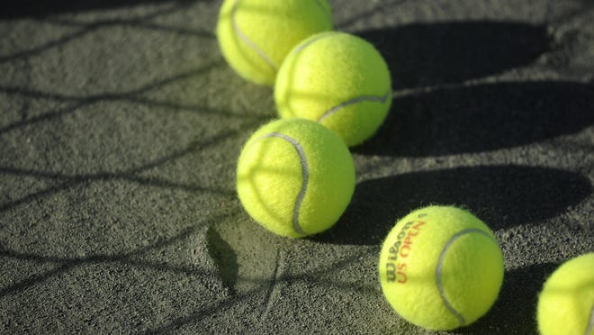 Four Sioux Falls professionals play tennis together each week at The Country Club of Sioux Falls.