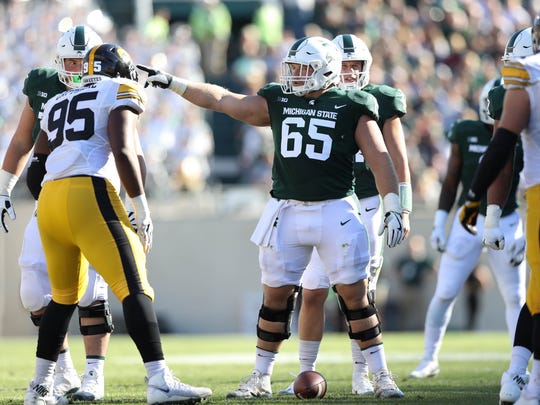 Michigan Vs Michigan State Can Brian Allen Contain Maurice Hurst