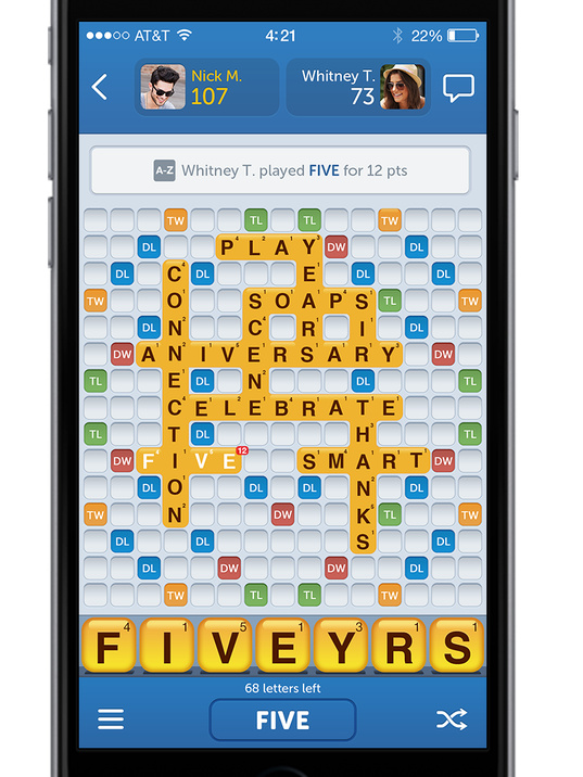Zynga launches revamped 'Words With Friends'
