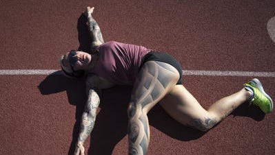 Canadian bobsled pilot Kaillie Humphries, a two-time Olympic gold medalist, has many tattoos that tell the story of her life.
