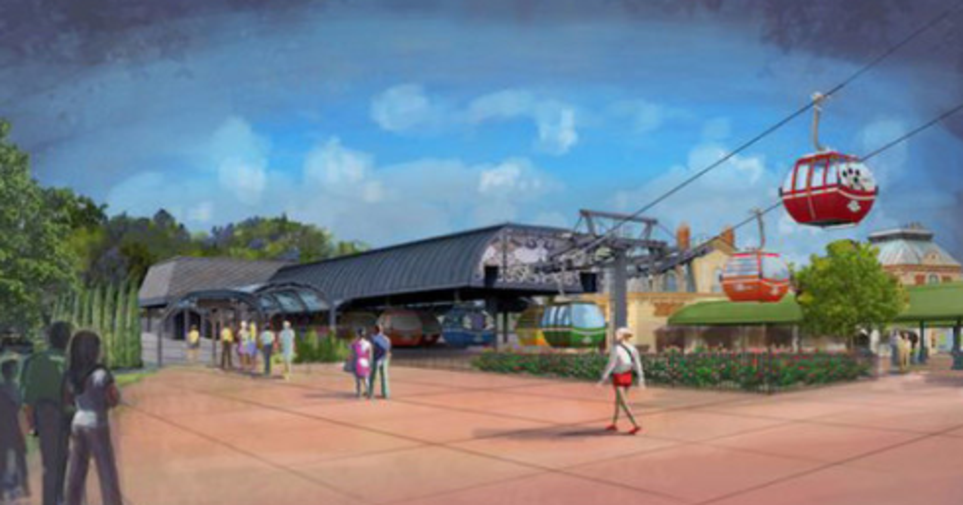 Plans in works to have ski-lift type gondolas coming to Disney parks