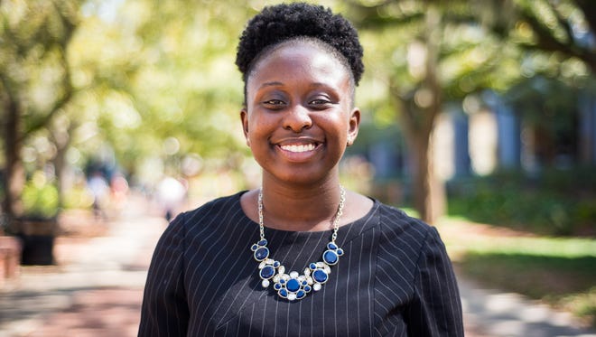 Current Student Body Vice President Stacey Pierre was chosen as the Unite Party candidate for student body president.