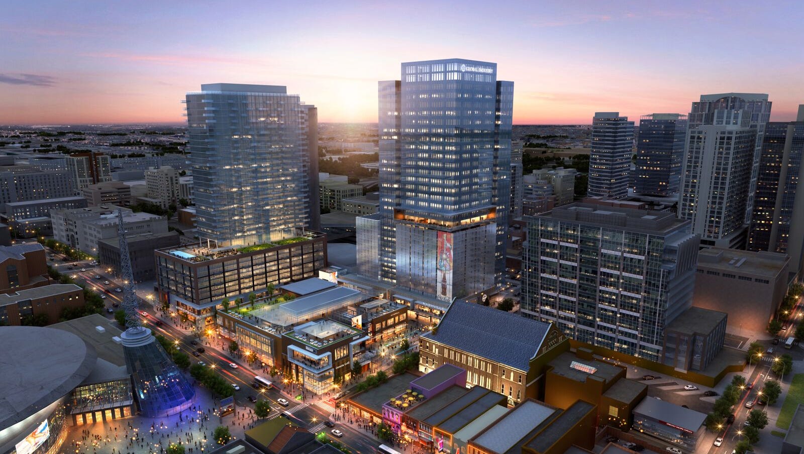 Developers complete acquisition of old Nashville Convention Center site