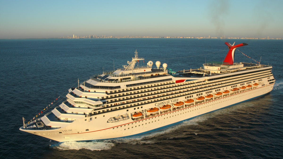 Carnival Cruise Line's Carnival Valor debuted in 2004.