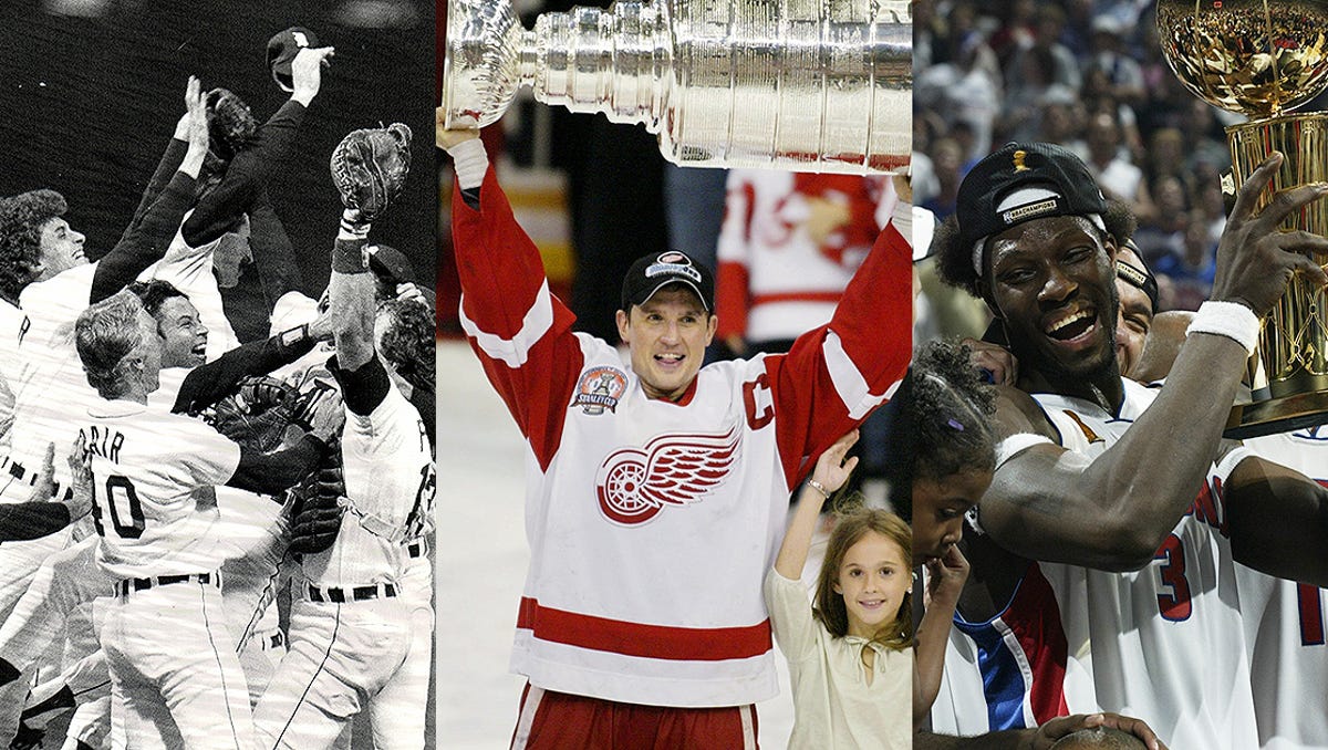 It S Champions Day In Detroit A Toast To Detroit Sports History