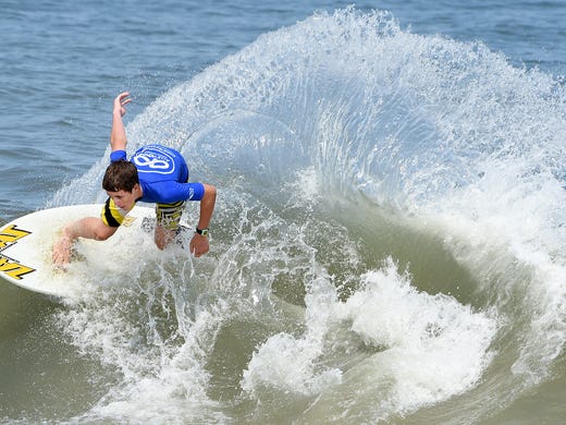Patrick Monigle compete's in the Jr.Mens Division as Dewey Beach was the site of the Zap Amateur Skimboarding World Championships held on Saturday & Sunday August 9th and 10th with over 200 competitors from around the world competing in several divisions for the honors.