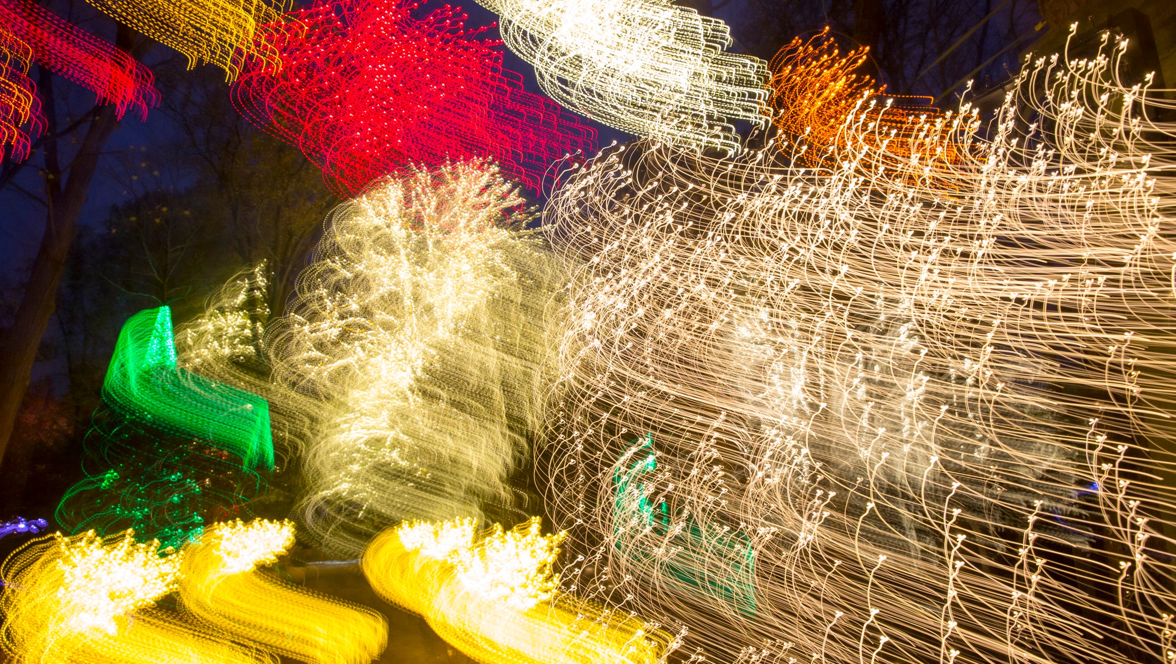 Winterlights at Newfields 2018 IMA light show is back with new stuff