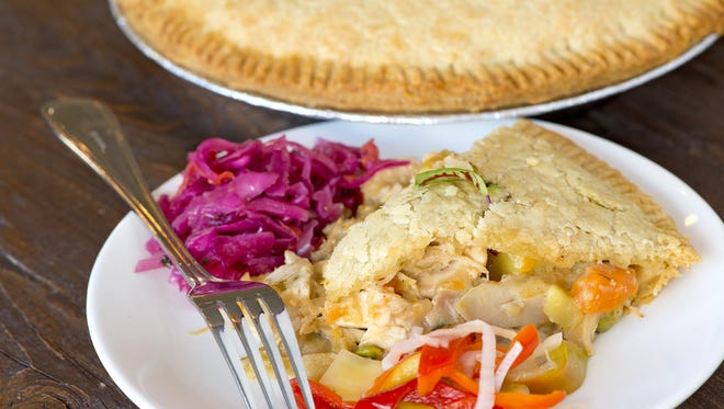 O Pie O is a new eatery on Madison Road in E. Walnut Hills focussed on pies both savory and sweet. Chicken Pot Pie.