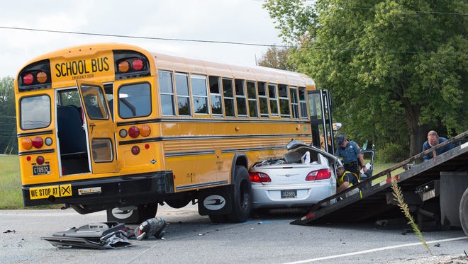 Police say a serious collision involving a Cape Henlopen School District bus shut down Route 1 north at the intersection with Reynolds Road in Milton.