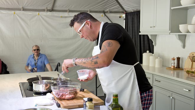Celebrity chef Graham Elliot will present a cooking demonstration during his Nov. 10 appearance at The Star's Wine & Food Experience in Camarillo.