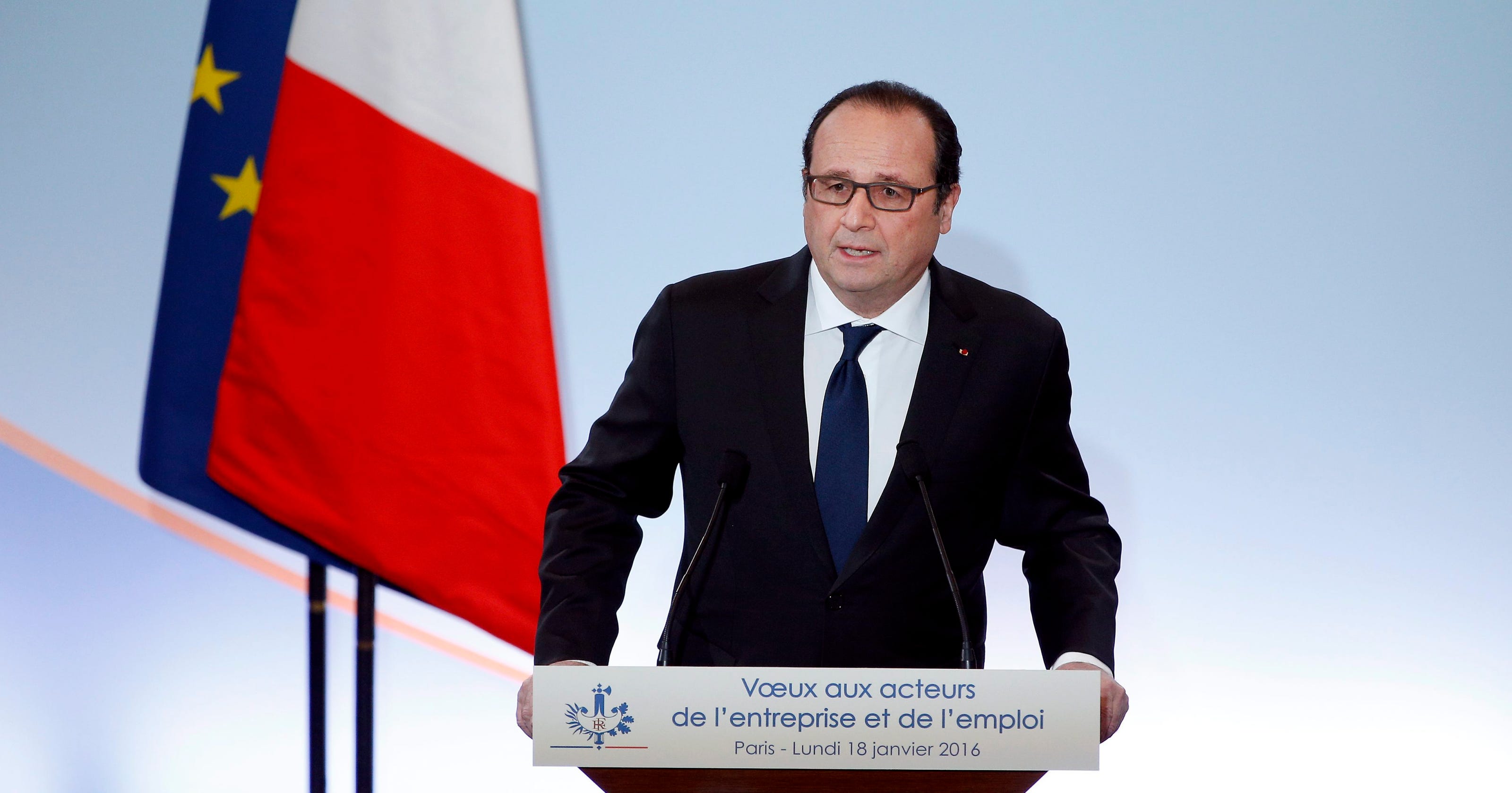 French president declares economic emergency