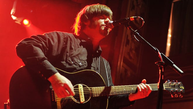 Jay Farrar performs at Webster Hall on March 14, 2012 in New York City.