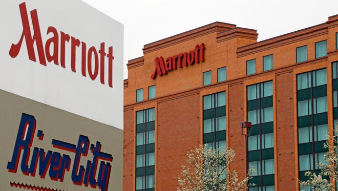 A Marriott hotel in Cranberry Township, Pa.