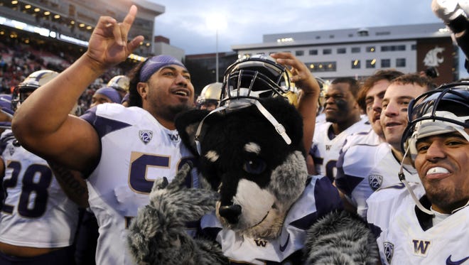 2. Washington (11-1, 8-1) | It's newbies on both sidelines in the Pac-12 Championship Game, but the most is at stake for the Washington Huskies, who could clinch a berth in the College Football Playoff semifinals by beating Colorado. If Washington wins, the Pac-12 likely will get two New Year's Six qualifiers with Colorado going to the Rose Bowl.