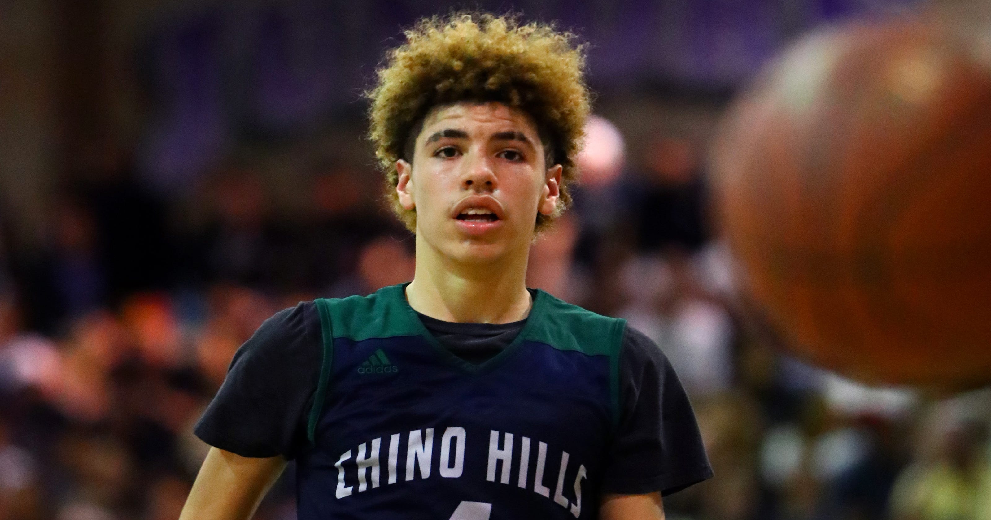LaMelo Ball, a high school junior, gets signature shoe