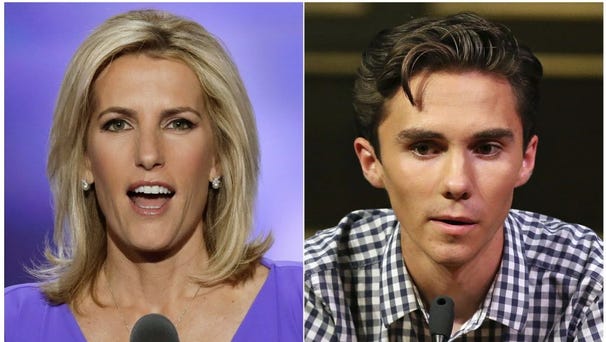 Fox News personality Laura Ingraham speaks at the...