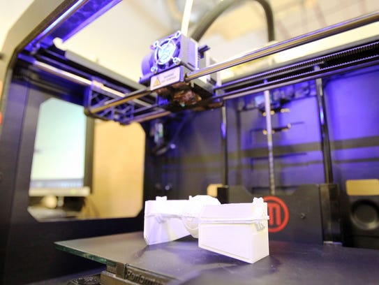 3-D printer: An additive manufacturing process to create