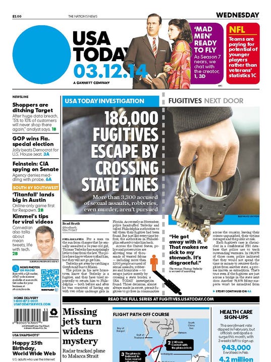 USA TODAY (March 12, 2014)